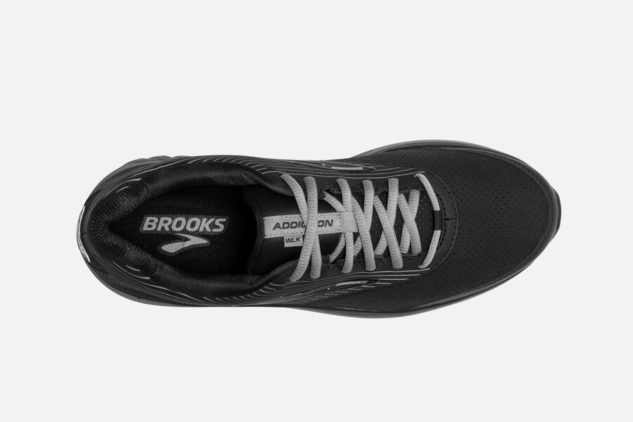 Brooks Addiction Walker Suede Loopschoenen Heren - Zwart - 398406YKN